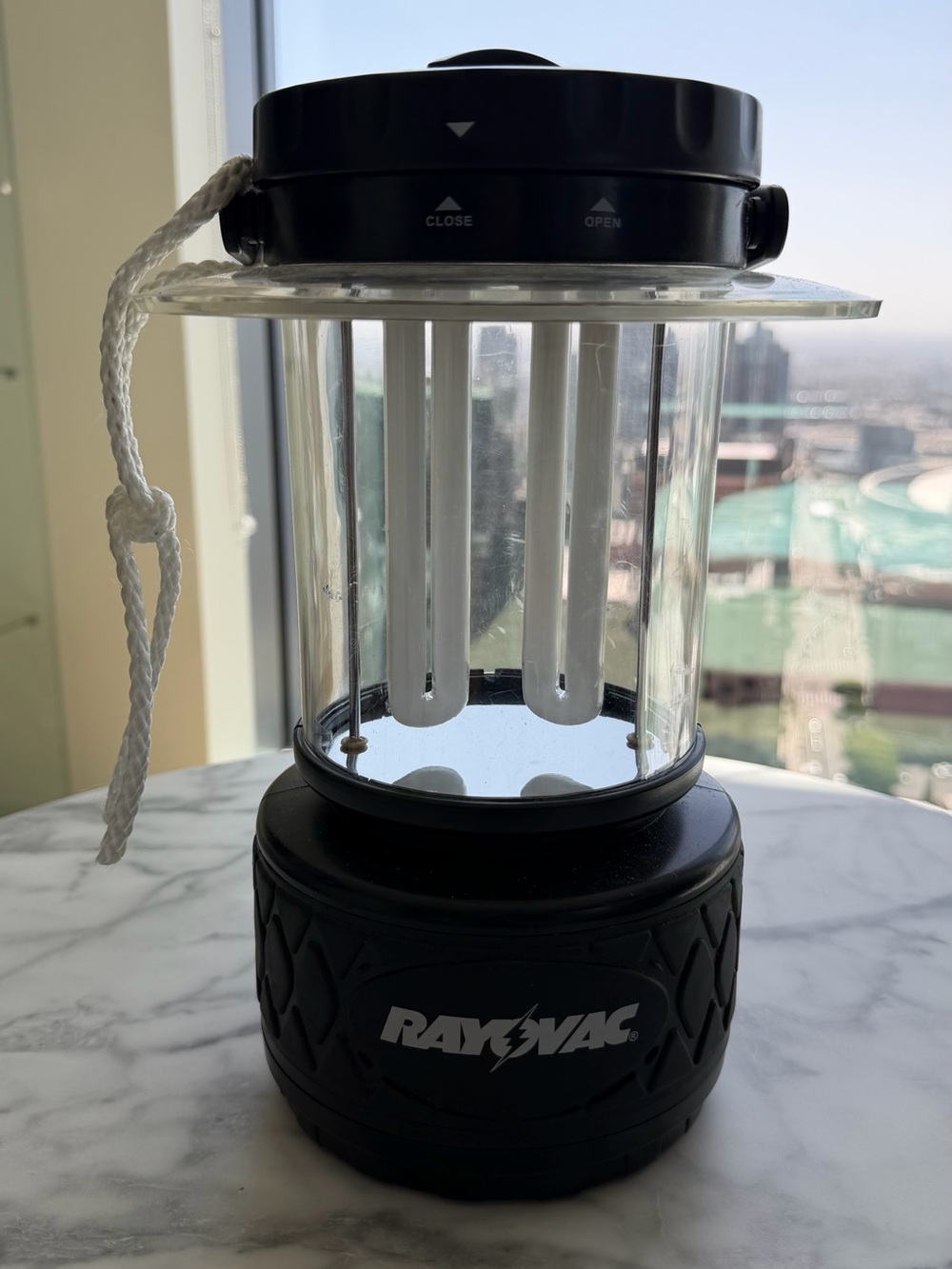 Rayovac Portable Fluorescent Lantern - Black